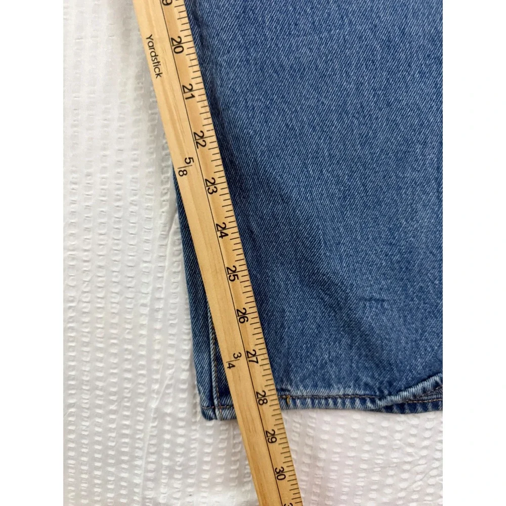 2 pairs Levi  501 Original Mens Blue Medium Wash Straight Leg Denim Jeans 40x30